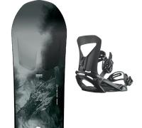 Pack snowboard Capita Mega Mercury Black/grey 26 + Attacchi Sci - Nero / Grigio - Größe 161 - 2026