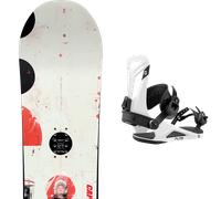 Pack snowboard Capita Outerspace Living White/red 26 + Attacchi Sci - Bianco - Größe 158 - 2026