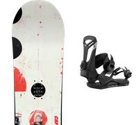 Pack snowboard Capita Outerspace Living White/red 26 + Attacchi Sci - Bianco - Größe 161W - 2026