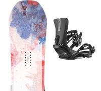 Pack snowboard Capita Sb Powder Twin White 26 + Attacchi Sci - Viola / Rosa / Rosso - Größe 159 - 2026