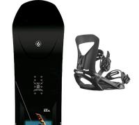 Pack snowboard Capita Super Doa Black 26 + Attacchi Sci - Nero - Größe 158 - 2026