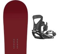 Pack snowboard Gnu Wagyu Red/black 26 + Attacchi Sci - Rosso - Größe 161 - 2026