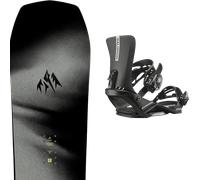 Pack snowboard Jones Howler Black/grey 26 + Attacchi Sci - Nero - Größe 158 - 2026