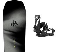 Pack snowboard Jones Howler Black/grey 26 + Attacchi Sci - Nero - Größe 161 - 2026