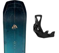 Pack snowboard Jones Howler W Dark Blue/blue 26 + Attacchi Sci - Blu - Größe 145 - 2026