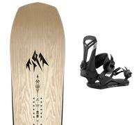 Pack snowboard Jones Men's Flagship 26 + Attacchi Sci - Nero / Beige - Größe 164 - 2026