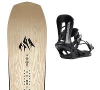 Pack snowboard Jones Men's Flagship 26 + Attacchi Sci - Nero / Beige - Größe 165W - 2026