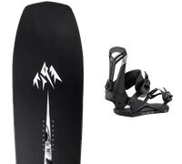 Pack snowboard Jones Mind Expander 26 + Attacchi Sci - Nero / Blu - Größe 162 - 2026