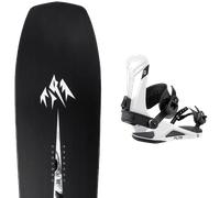 Pack snowboard Jones Mind Expander 26 + Attacchi Sci - Nero / Blu - Größe 162 - 2026