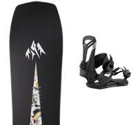 Pack snowboard Jones Mind Expander Twin 26 + Attacchi Sci - Nero - Größe 154 - 2026