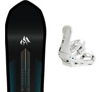 Pack snowboard Jones Stratos Black/multi 26 + Attacchi Sci - Nero - Größe 164W - 2026