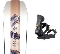Pack snowboard Jones Twin Sister W White/multi 26 + Attacchi Sci - Bianco / Multicolore - Größe 146 - 2026