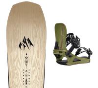 Pack snowboard Jones Women's Flagship 26 + Attacchi Sci - Beige / Nero - Größe 149 - 2026