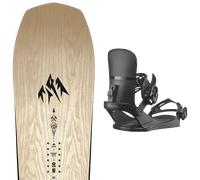 Pack snowboard Jones Women's Flagship 26 + Attacchi Sci - Beige / Nero - Größe 152 - 2026