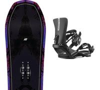 Pack snowboard K2 Almanac Black/purple 26 + Attacchi Sci - Nero - Größe 145 - 2026