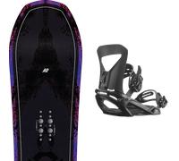 Pack snowboard K2 Almanac Black/purple 26 + Attacchi Sci - Nero - Größe 153 - 2026