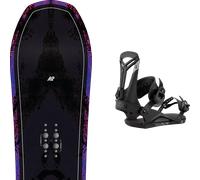 Pack snowboard K2 Almanac Black/purple 26 + Attacchi Sci - Nero - Größe 157 - 2026