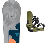 Pack snowboard K2 Chloro Grey/blue/coral 26 + Attacchi Sci - Grigio - Größe 146 - 2026