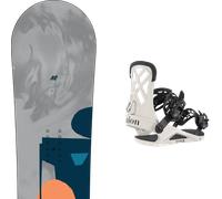 Pack snowboard K2 Chloro Grey/blue/coral 26 + Attacchi Sci - Grigio - Größe 146 - 2026
