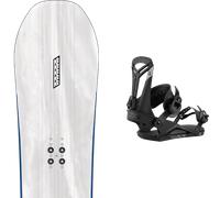 Pack snowboard K2 Commonwealth Grey/blue 26 + Attacchi Sci - Grigio - Größe 159W - 2026