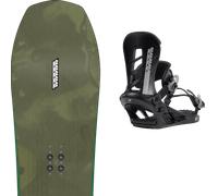 Pack snowboard K2 Excavator Khaki 26 + Attacchi Sci - Verde - Größe 154 - 2026