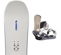 Pack snowboard K2 Extravision W 25 + Attacchi Sci - Bianco / Blu - Größe 149 - 2025