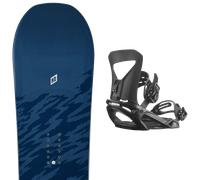 Pack snowboard K2 Gateway 25 + Attacchi Sci - Grigio / Blu - Größe 160W - 2025