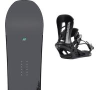Pack snowboard K2 Gateway Grey/turquoise 26 + Attacchi Sci - Grigio - Größe 164W - 2026