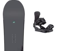Pack snowboard K2 Gateway Grey/turquoise 26 + Attacchi Sci - Grigio - Größe 164W - 2026