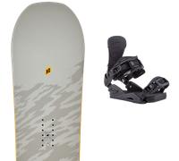 Pack snowboard K2 Gateway Pop 25 + Attacchi Sci - Grigio / Marrone - Größe 157W - 2025