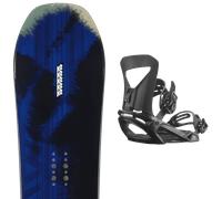 Pack snowboard K2 Passport 25 + Attacchi Sci - Blu / Nero / Rosa - Größe 159W - 2025