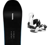 Pack snowboard K2 Passport Black 26 + Attacchi Sci - Nero - Größe 159W - 2026
