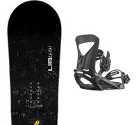 Pack snowboard Lib Tech Skate Banana Black/yellow 26 + Attacchi Sci - Nero - Größe 152 - 2026