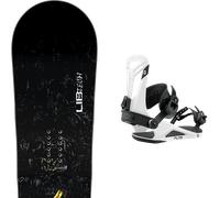 Pack snowboard Lib Tech Skate Banana Black/yellow 26 + Attacchi Sci - Nero - Größe 154 - 2026