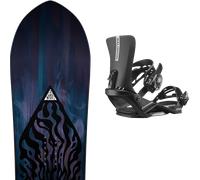 Pack snowboard Nidecker Alpha Apx Tbc 26 + Attacchi Sci - - Größe 162W - 2026