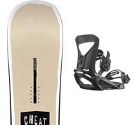 Pack snowboard Nidecker Cheat Code Tbc 26 + Attacchi Sci - Beige / Nero / Multicolore - Größe 156 - 2026
