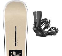 Pack snowboard Nidecker Cheat Code Tbc 26 + Attacchi Sci - Beige / Nero / Multicolore - Größe 159 - 2026