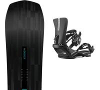 Pack snowboard Nidecker Escape Plus Tbc 26 + Attacchi Sci - Nero - Größe 159 - 2026