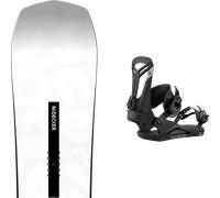 Pack snowboard Nidecker Escape Tbc 26 + Attacchi Sci - Bianco - Größe 159 - 2026
