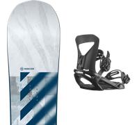 Pack snowboard Nidecker Merc Tbc 26 + Attacchi Sci - - Größe 165W - 2026