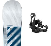 Pack snowboard Nidecker Merc Tbc 26 + Attacchi Sci - - Größe 165W - 2026