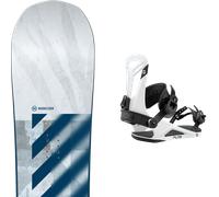 Pack snowboard Nidecker Merc Tbc 26 + Attacchi Sci - - Größe 165W - 2026