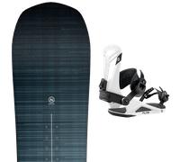 Pack snowboard Nidecker Play 26 + Attacchi Sci - Blu - Größe 156 - 2026