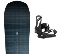 Pack snowboard Nidecker Play 26 + Attacchi Sci - Blu - Größe 159W - 2026