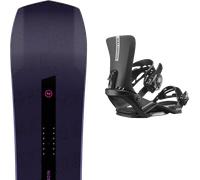 Pack snowboard Nidecker Thruster Tbc 26 + Attacchi Sci - Nero - Größe 156 - 2026