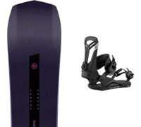 Pack snowboard Nidecker Thruster Tbc 26 + Attacchi Sci - Nero - Größe 156 - 2026