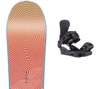 Pack snowboard Nitro Alternator X Volcom 25 + Attacchi Sci - Multicolore - Größe 157 - 2025