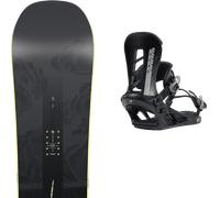 Pack snowboard Nitro Beast Black 26 + Attacchi Sci - Nero / Grigio - Größe 158 - 2026