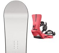 Pack snowboard Nitro Fate W 25 + Attacchi Sci - Bianco / Nero - Größe 153 - 2025