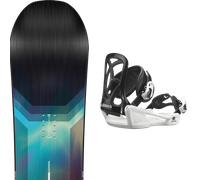 Pack snowboard Nitro Future Team Black/multi 26 + Attacchi Sci - Nero / Multicolore - Größe 142 - 2026